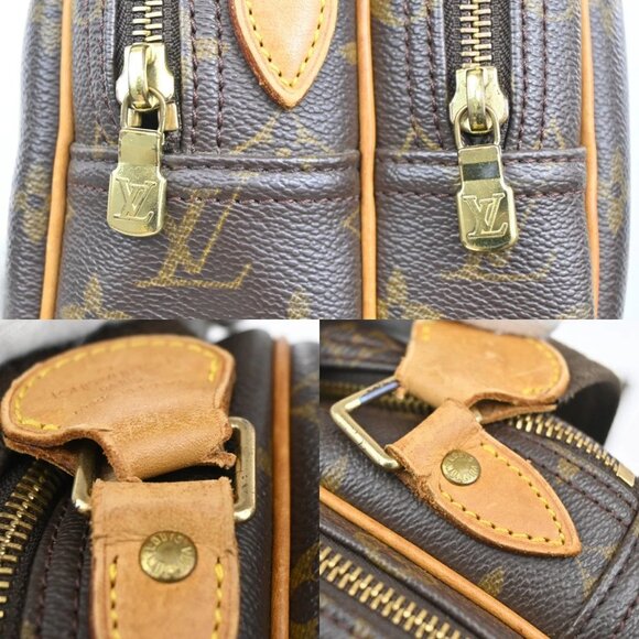 LOUIS VUITTON Reporter PM Crossbody Shoulder Bag Monogram Leather - Picture 12 of 14